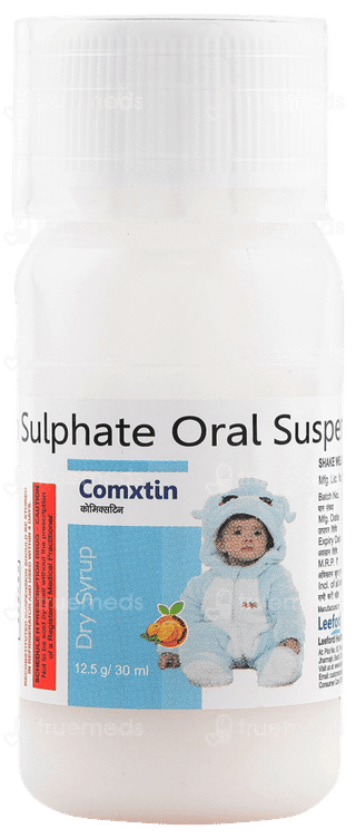 Comxtin Orange Flavour Dry Syrup 30Ml